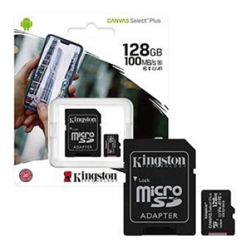 MICRO SD KINGSTON 128G  CLASS 10