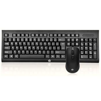 HP km100 USB Wired Gaming Waterproof Membrane Keyboard & Mouse Combo