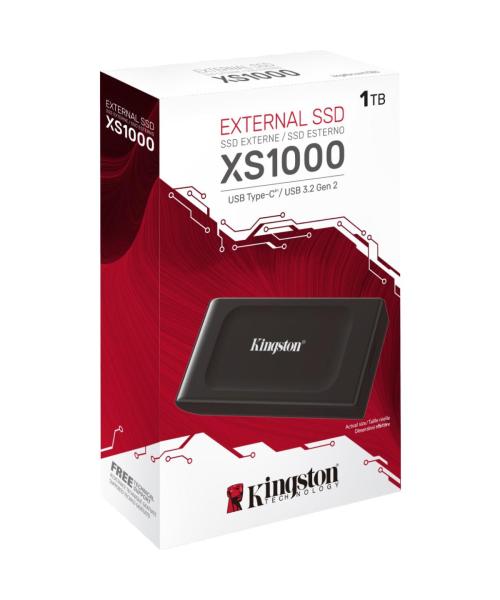 KINGSTON XS1000 external solid state drive (SSD) USB 3.2 Gen 2 external drive