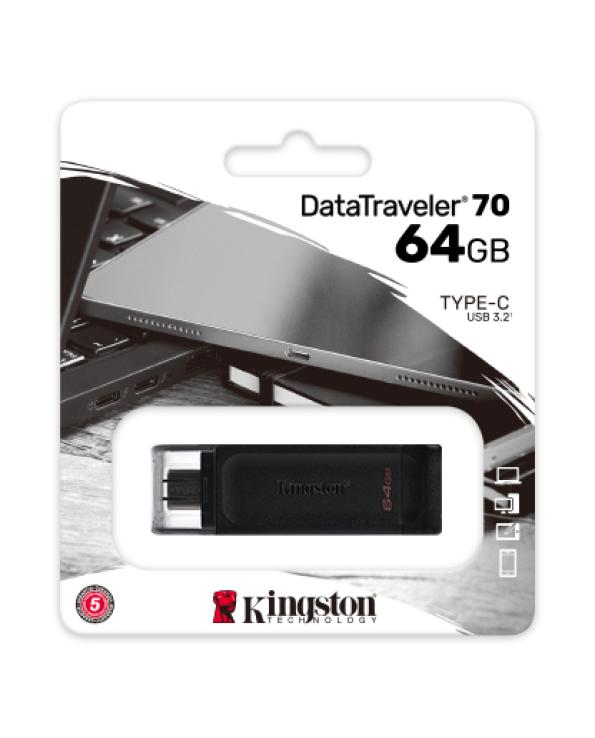 DataTraveler 70 USB Flash Drive USB-C Flash Drive 64G