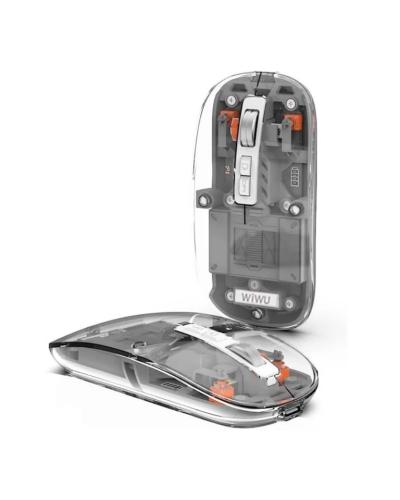 WiWU Crystal Transparent Magnetic Wireless Mouse