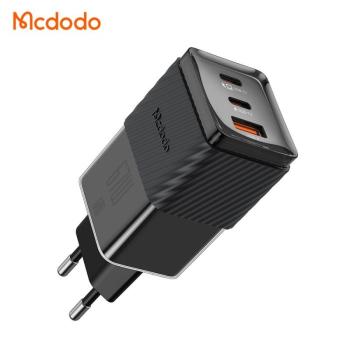 Charger GaN 65W Mcdodo CH-1501, 2x USB-C, USB-A (black)