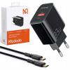 Mcdodo Wall Charger USB & USB-C / 33 W & USB-C Cable - Black CH-0922