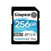 Kingston 256GB SDXC Canvas Go Plus 170R C10 UHS-I U3 V30