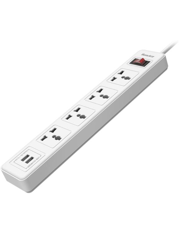 Huntkey SSZ507 4Port + 2USB Port Power Strip