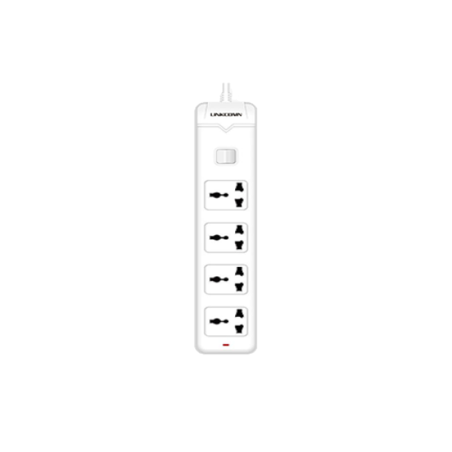 Linkcomn Power Strip 4 Socket 1.6m EU Plug (LC-PS401)