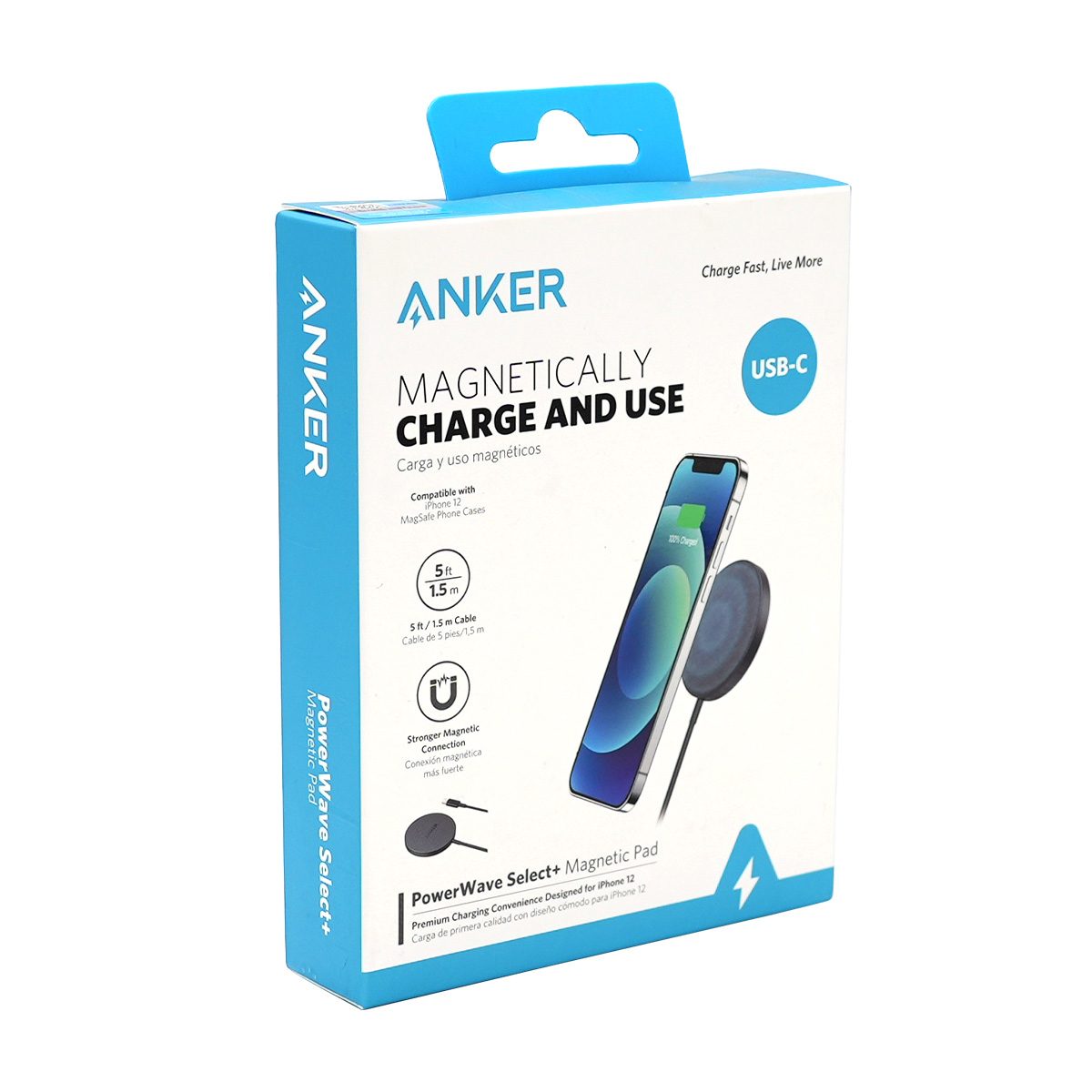 Gå igennem at forstå Hovedsagelig Anker Magnetic Wireless Charging Pad with Sleek Design