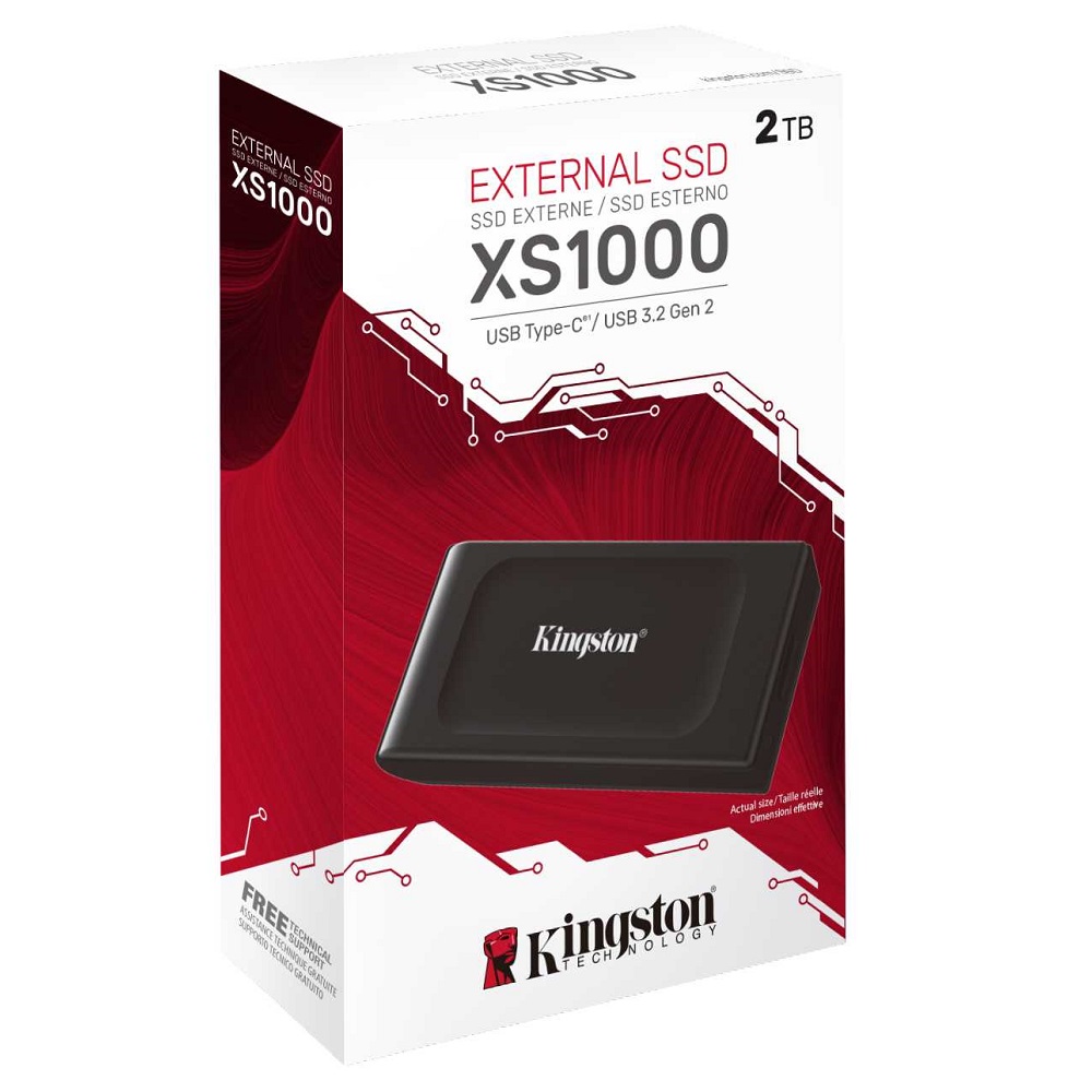 KINGSTON XS1000 external solid state drive (SSD) 2TB