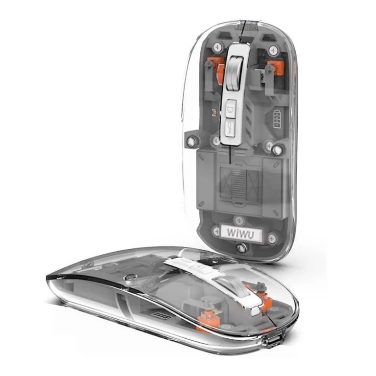 WiWU Crystal Transparent Magnetic Wireless Mouse