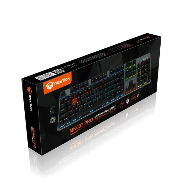 Meetion MK007 PRO Hot swap Mechanical Gaming Keyboard - Image 4