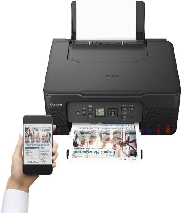 Canon PIXMA G3470 Series MegaTank Wireless Printer BlackPrint 6,000 black ink pages (7,600 in Economy) - Image 4