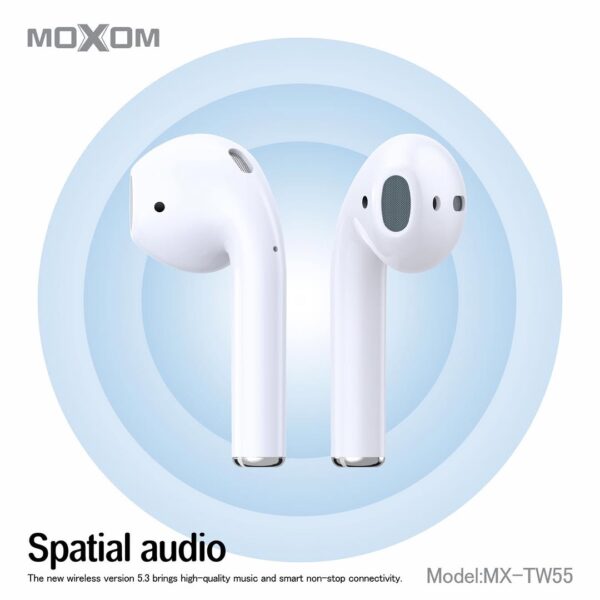 Moxom MX-TW55 Hi-Fi Stereo TWS Wireless Earbuds