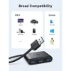 UGREEN USB 3.0 Hub with 1M Long Cable, 4 Port USB Splitter Support 5Gbps Data Transfer - Image 2