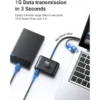 UGREEN USB 3.0 Hub with 1M Long Cable, 4 Port USB Splitter Support 5Gbps Data Transfer - Image 3