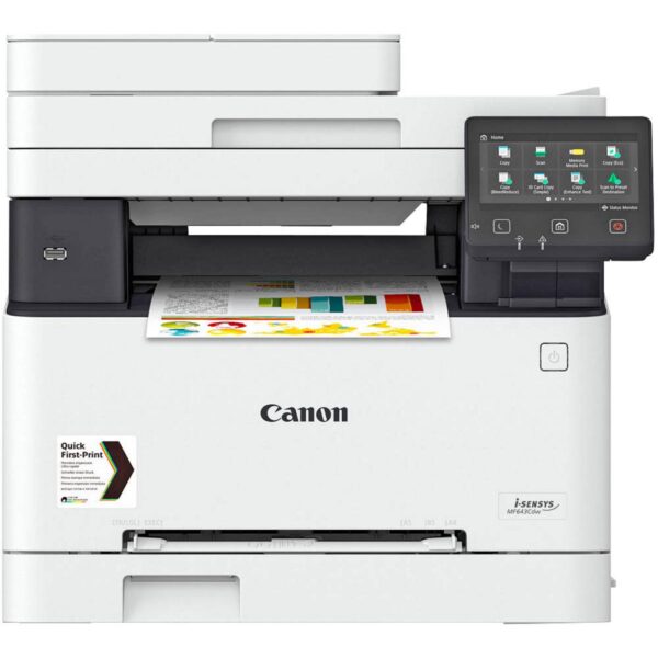 Canon i-SENSYS MF655CDW Wireless & Duplex & Netwrok 3-in-1 Laser A4 1200 x 1200 DPI 21 ppm Wi-Fi (Print, Copy, Scan) Multifunction Colour Printer - 3 Year Warranty - Image 2