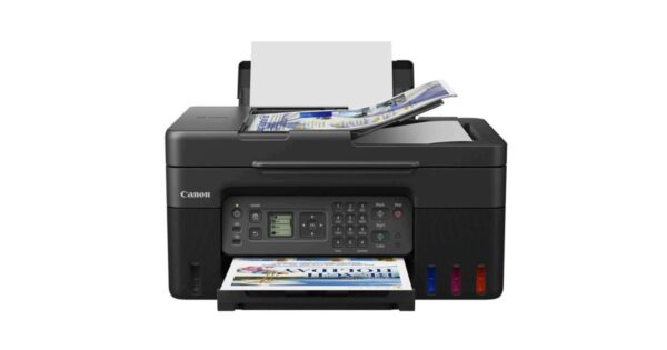 Canon PIXMA G4470 Ink Tank All-in-One Wireless Multi-function (Copy/Print/Scan/Fax) Printer - Image 3