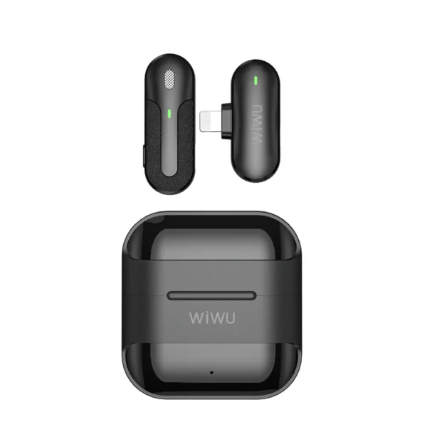 WiWU Mini Wireless Microphone for Phone with ANC & Mute - Image 4