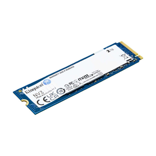 Kingston NV3 2TB M.2 2280 NVMe SSD | PCIe 4.0 Gen 4x4 | Up to 6000 MB/s - Image 2