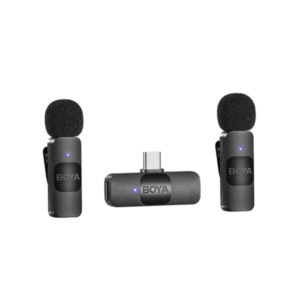 BOYA BY-V20 Ultracompact 2.4GHz Type-C Wireless Microphone System - Image 2
