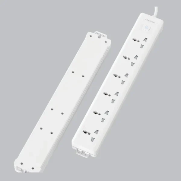 Linkcomn LC-PS601 EU 1.6M 6 Sockets Power Strip - Image 2