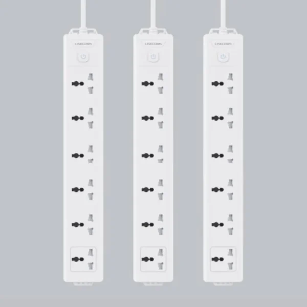 Linkcomn LC-PS601 EU 1.6M 6 Sockets Power Strip - Image 3