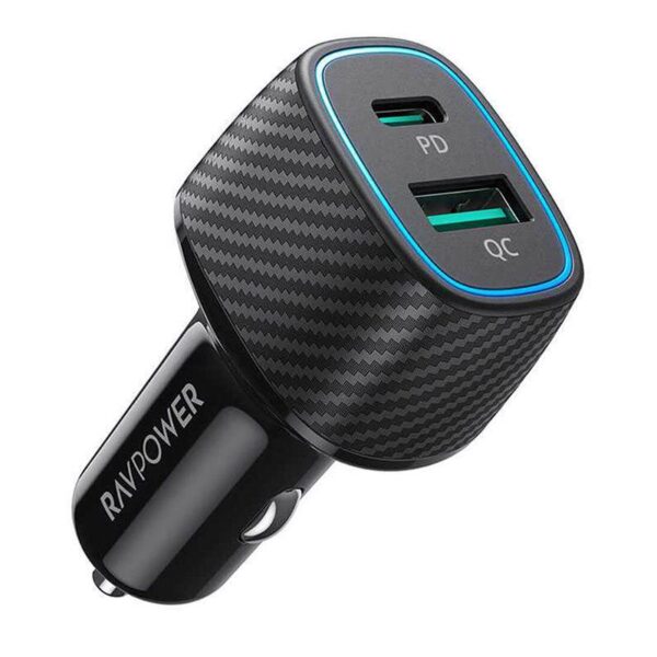 RAVPower PD Pioneer 48W 2-Port USB Car Charger - Image 5