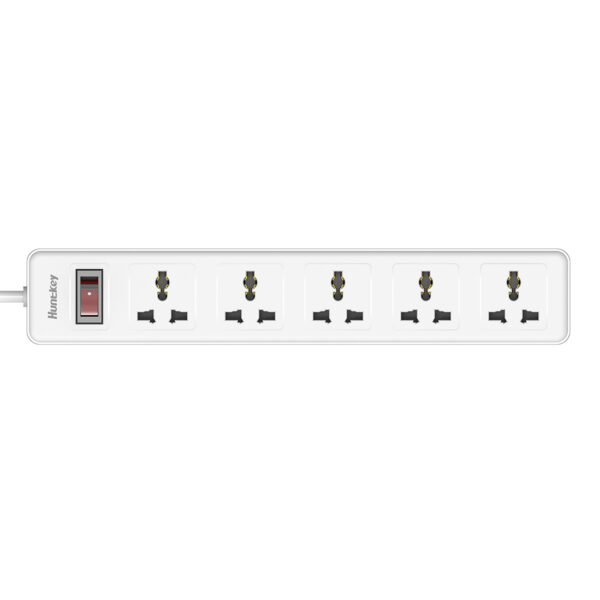 Huntkey SSZ501 5 Port UK Plug Power Strip 3M - Image 2