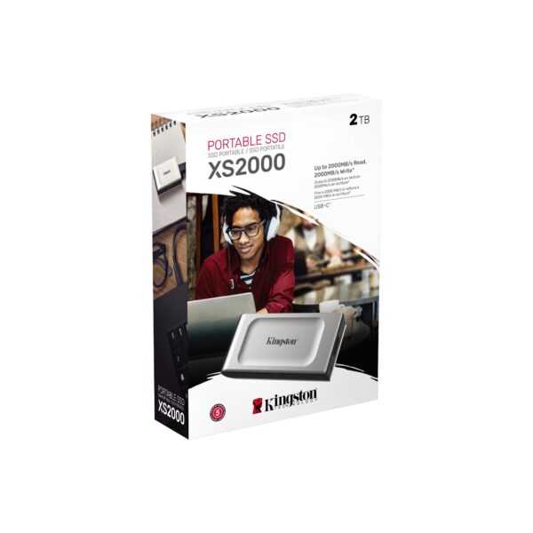 Kingston XS2000 SSD External Pocket-sized 2TB