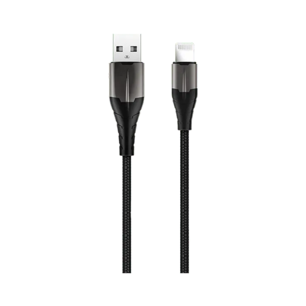 RockRose USB to Lightning Knight AL 2.4A Fast Charge & Data Sync Cable (1M)