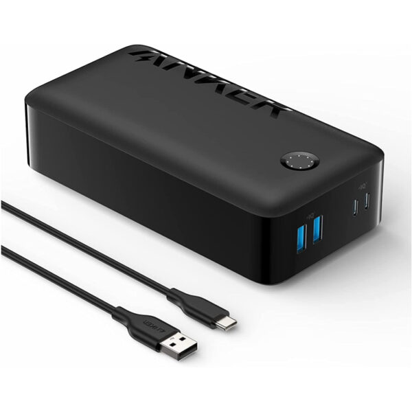 Anker Portable Charger, Power Bank, 40,000mAh 30W Battery Pack with USB-C High-Speed Charging