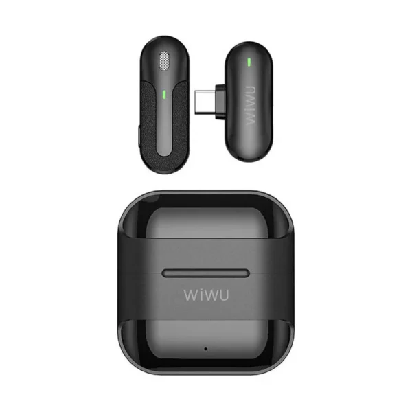 WiWU Mini Wireless Microphone for Phone with ANC & Mute - Image 2