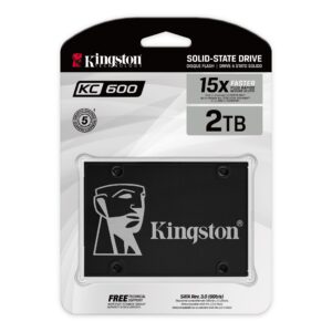 Kingston KC600 2TB SATA III Solid State Drive SSD