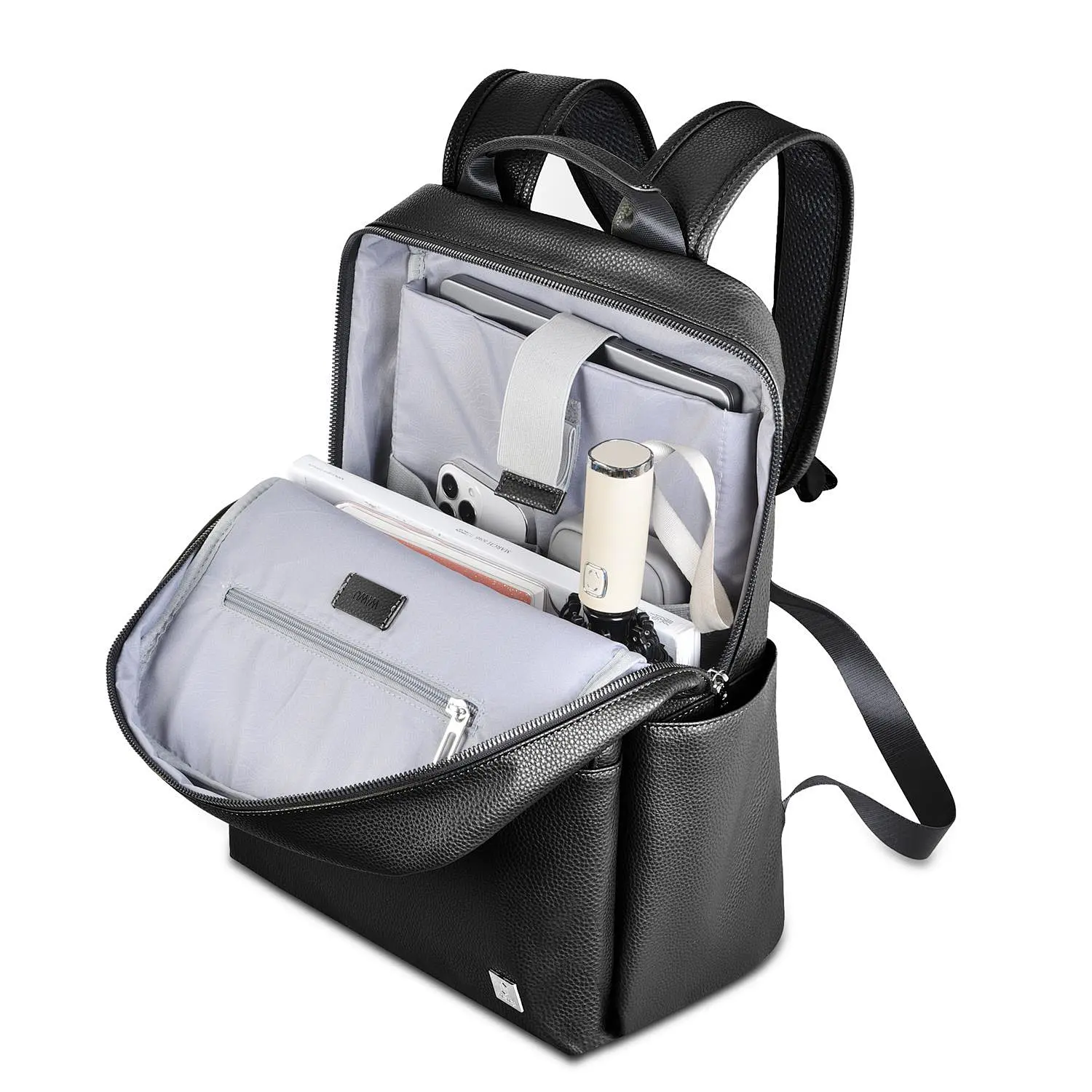 WIWU High Quality Osun PU Leather Notebook Backpack for Daily Osun Backpack - Image 2