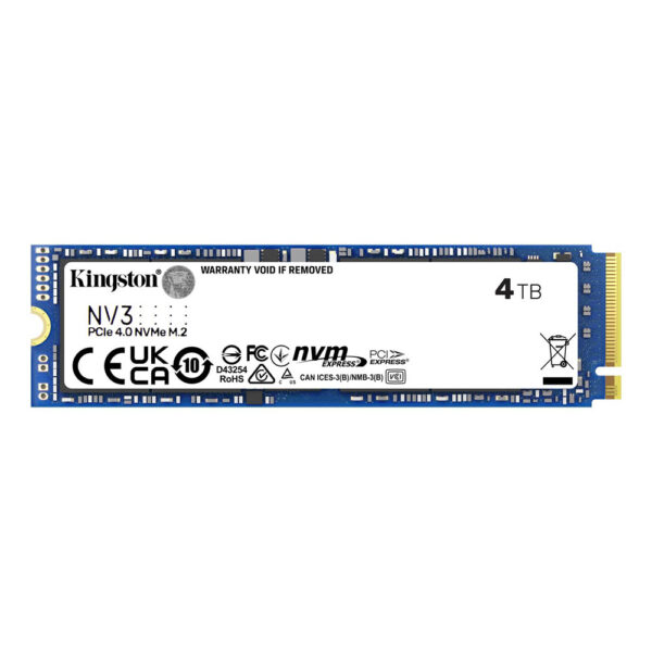 Kingston NV3 4TB PCIe 4.0 NVMe SSD - Image 2