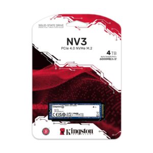 Kingston NV3 4TB PCIe 4.0 NVMe SSD