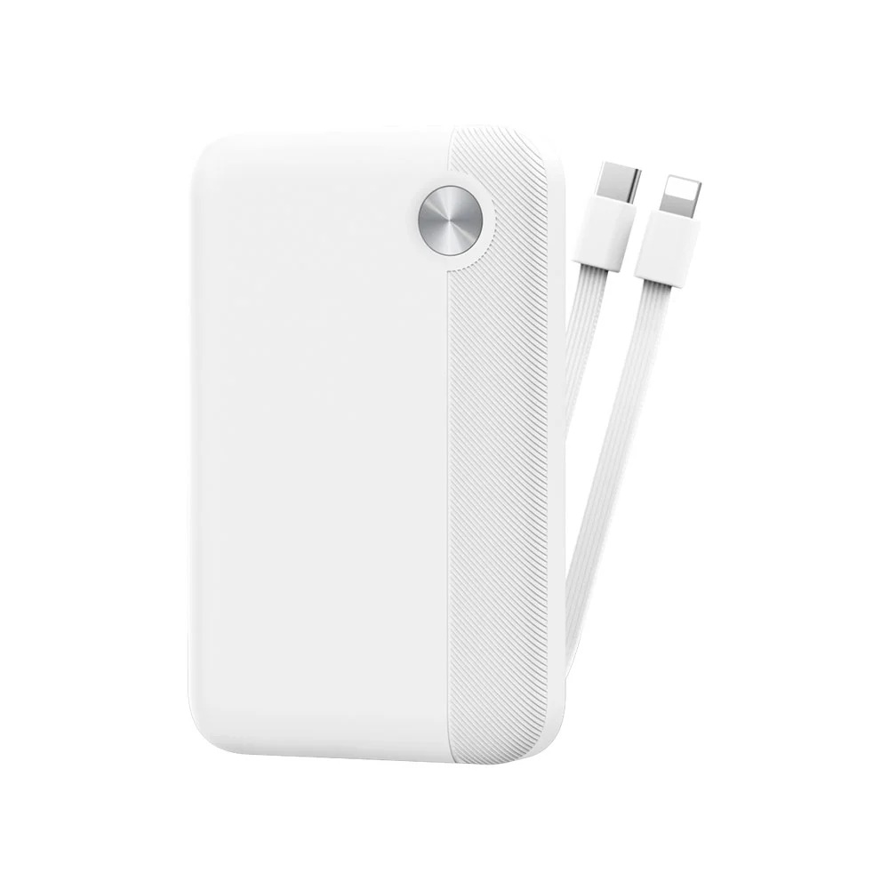 WiWU Wi-P060 Endurance Built-in Dual Cable Power bank (10000mAh) - Image 2