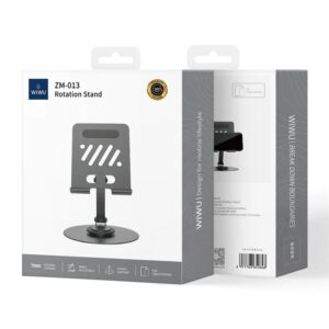 WIWU New 360 Degree Rotatable Metal Phone Stand Base And Cell Phone Holder Tablet Universal Stands