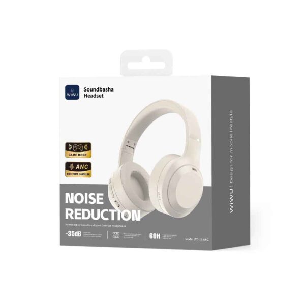 WiWU Soundbasha Headset TD-15 ANC | Accessories | Buds Bluetooth | Mobile Accessories