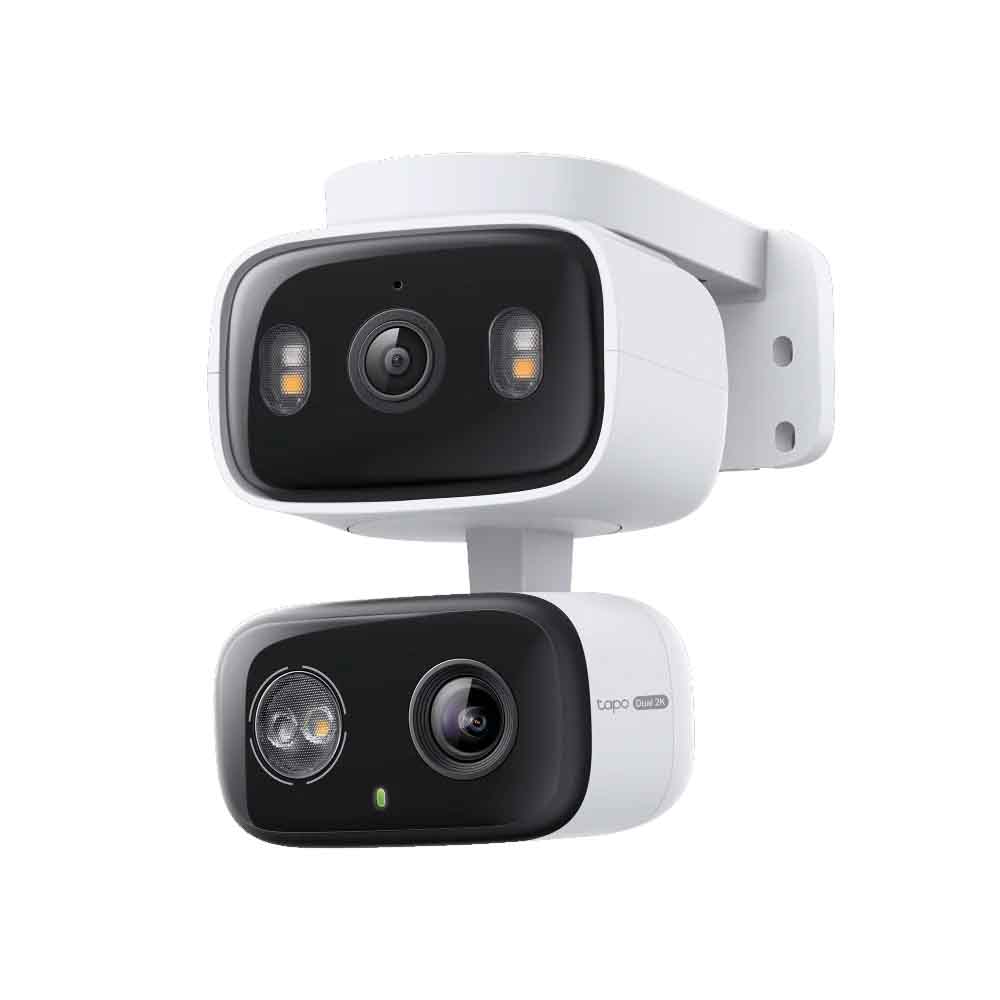 Tapo C246D | 2K 3MP Indoor/Outdoor Dual Lens Pan/Tilt Security Camera