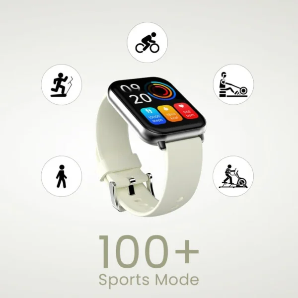HiFuture ZONE 2 Smartwatch 1.96 inch Display, Bluetooth Call, IP68 Waterproof, 24/7 True heart rate & Blood oxygen sensor Up to 7 days daily use, 100+ Sports Mode | Accessories | Mobile Accessories | Smart Watch HiFuture ZONE 2 Smartwatch 1.96 inch Display, Bluetooth Call, IP68 Waterproof, 24/7 True heart rate & Blood oxygen sensor Up to 7 days daily use, 100+ Sports Mode | Accessories | Mobile Accessories | Smart Watch