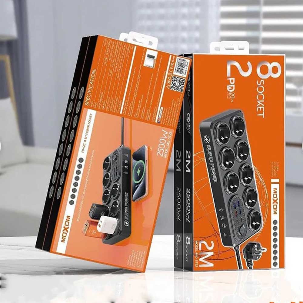 Moxom (ST22)14-Port Power Strip (2M) - Image 3