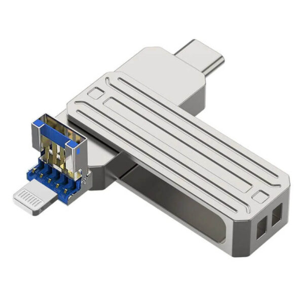 WiWU Wi-FD001 3 in1 USB Driver Disk 256G | Accessories | Flash memory | FLASH Memory & Memory card | Laptop Part | Storage
