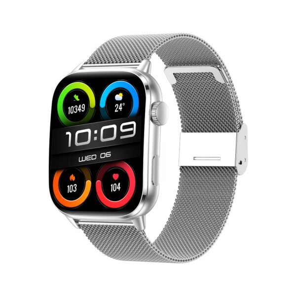 WiWU SW08 Smart Watch 1.92″ AMOLED Curved Display | Bluetooth Calling | Health & Fitness Smartwatch SW08 | Accessories | Mobile Accessories WiWU SW08 Smart Watch 1.92″ AMOLED Curved Display | Bluetooth Calling | Health & Fitness Smartwatch SW08 | Accessories | Mobile Accessories