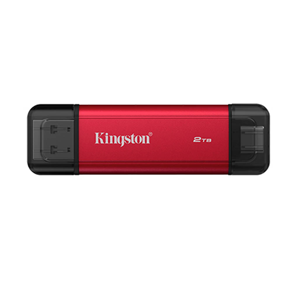 Kingston Dual Portable SSD (2TB) USB 3.2 Gen 2 (USB Type-A and Type-C) Portable External Solid State Drive (SSD) Up to Up to 1,050MB/s Read, 950MB/s Write - Image 4