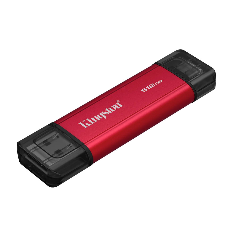 Kingston Dual Portable SSD (2TB) USB 3.2 Gen 2 (USB Type-A and Type-C) Portable External Solid State Drive (SSD) Up to Up to 1,050MB/s Read, 950MB/s Write - Image 3