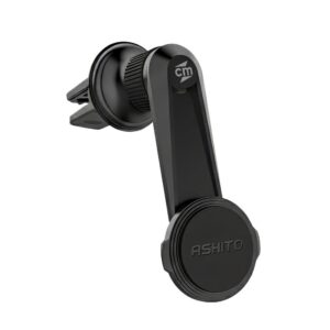 Ashito T-07 Magnetic Car Phone Holder - 360 Rotation Customizable Air Door Clamp Angle