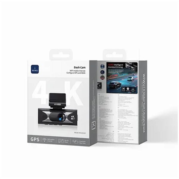 WiWU Dash Cam Wifi mobile Internet Configure GPS and ADAS Wi-DC201 Wi-DC201 | Accessories | Mobile Accessories WiWU Dash Cam Wifi mobile Internet Configure GPS and ADAS Wi-DC201 Wi-DC201 | Accessories | Mobile Accessories