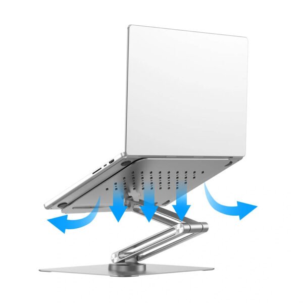 WiWU Ergonomic Aluminum Alloy Laptop Stand S801 Rotative Adjustable Notebook Holder S801 | Accessories | Mobile Accessories WiWU Ergonomic Aluminum Alloy Laptop Stand S801 Rotative Adjustable Notebook Holder S801 | Accessories | Mobile Accessories