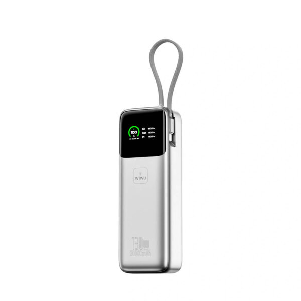 WiWU Power Mega 130W Fast Charge Power Bank PM301 | Accessories | Mobile Accessories WiWU Power Mega 130W Fast Charge Power Bank PM301 | Accessories | Mobile Accessories