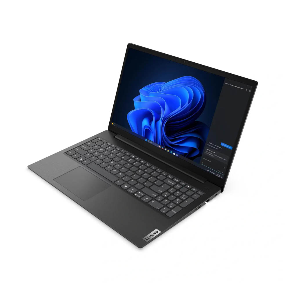 Lenovo V15 G5 IRL 15.6" FHD (1920x1080) TN, 13th Gen Intel Core i3-1315U, Intel UHD Graphics, 8GB DDR5, 256GB M.2 NVMe GEN4 SSD - Black Laptop - Image 3